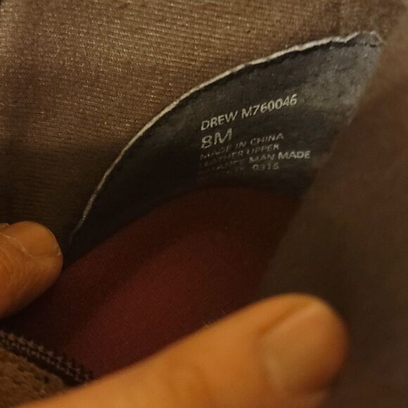 Munro brown wedge booties size 8 - Picture 7 of 7